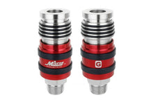 Load image into Gallery viewer, Milton 2 In ONE Universal Safety Exhaust Coupler – 1/2&quot; MNPT x 1/2&quot; Body Flow - Box of 50
