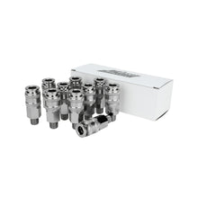 Load image into Gallery viewer, Milton 5 In ONE™ 744 Universal Quick-Connect Coupler, 1/4&quot; MNPT - Box of 10
