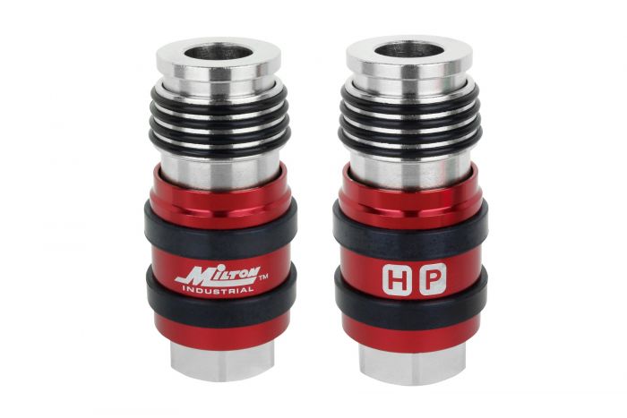 Milton 2 In ONE Universal Safety Exhaust Coupler – 1/4