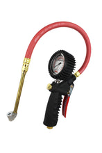Load image into Gallery viewer, Milton S-576A Pro Analog Pistol Grip Inflator Gauge - Dual Head Chuck and 15&quot; Hose - 230 PSI
